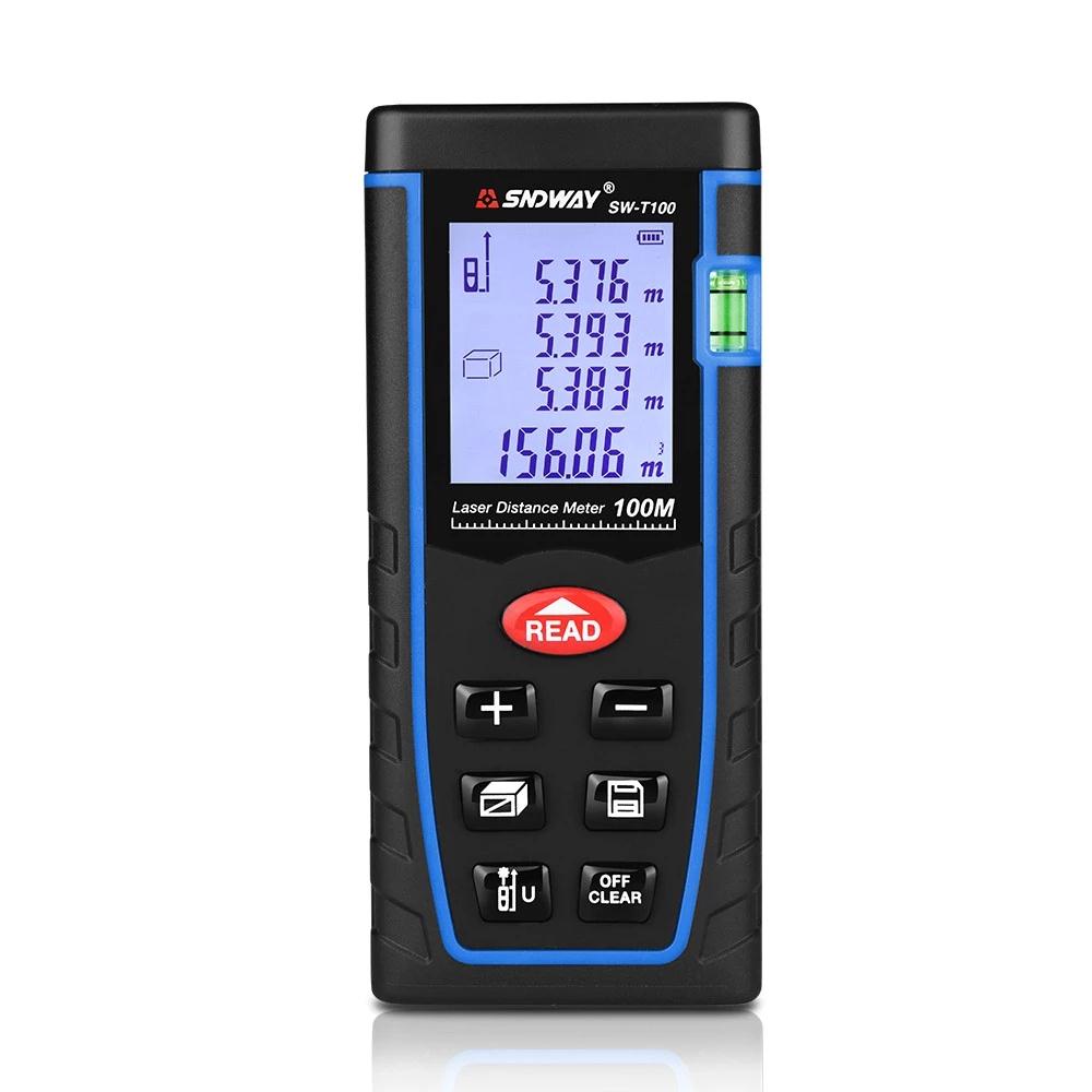 SNDWAY SW-T100 портативный многофункциональный лазерный дальномер 100 м Диапазон