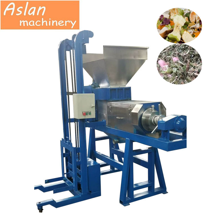 food waste dryer/kitchen waste shredder and dewatering machine/food dewatering machine