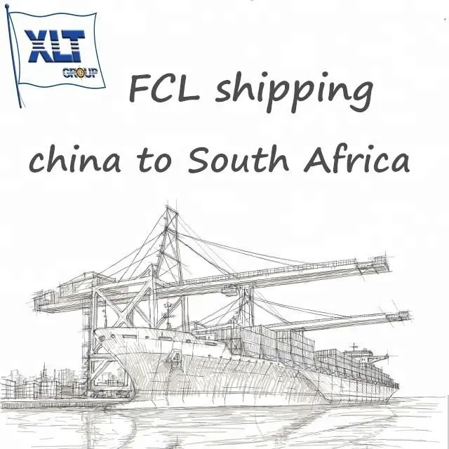 Shipping freight from China to South Africa 40 ft container and 20 feet container Sea freight