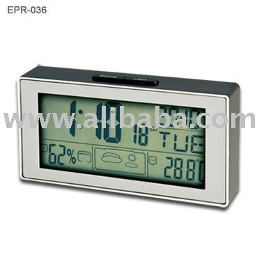 Radio Controlled Weather Forecast Clock