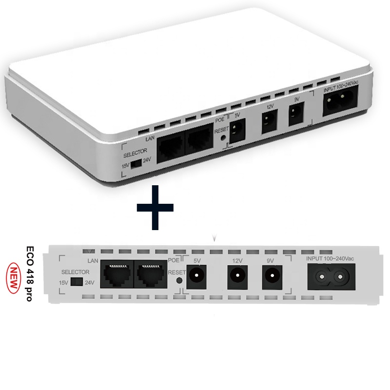 Блок бесперебойного питания SVC DC, выходное напряжение, портативный мини DC 18 Вт UPS ECO 418Pro