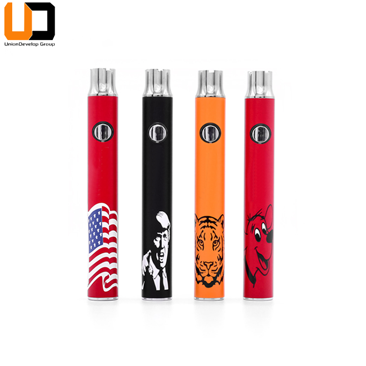 2019 newest vape pen VV slim 400mah battery variable voltage 2.0v-4.0v