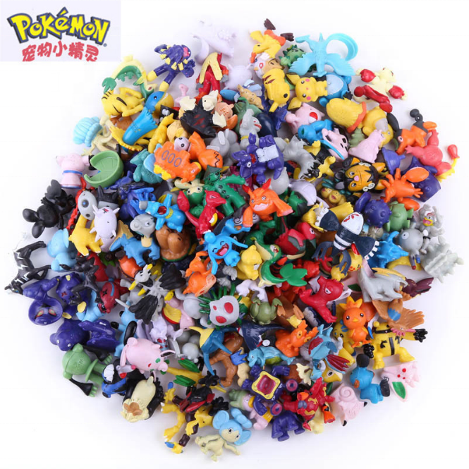 Wholesale Good Quality 2-3cm Mini Child Toy Action Figure pokemon go for Kids