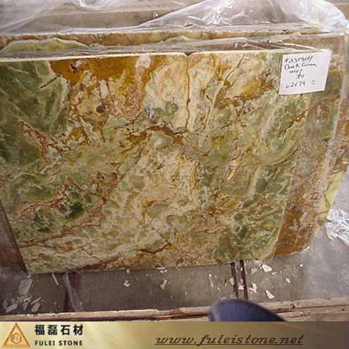 Полированный персидский зеленый мрамор (хорошая цена)