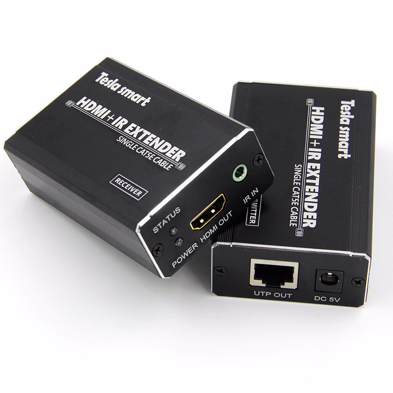 HDMI DVR POE POC удлинитель 60 м с ИК
