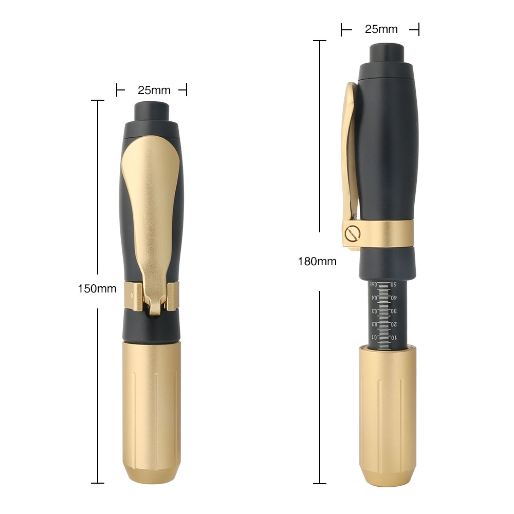 Yastrid best selling products Black Gold hyaluronic injection pen and ampoule hyaluronic pen injector without needle