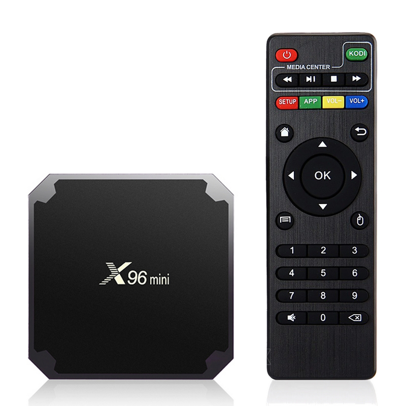 Горячая Распродажа android tv box X96 mini 2 Гб 16 Гб S905W четырехъядерный android 8,1 smart TV box лучше, чем X96 mini set top box