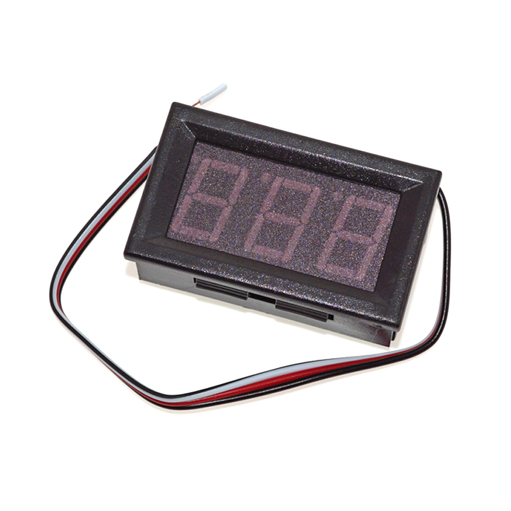 Okystar OEM/ODM 0,56 ''3 провода DC0-30V светодиодный цифровой дисплей Напряжение Панель вольтметр