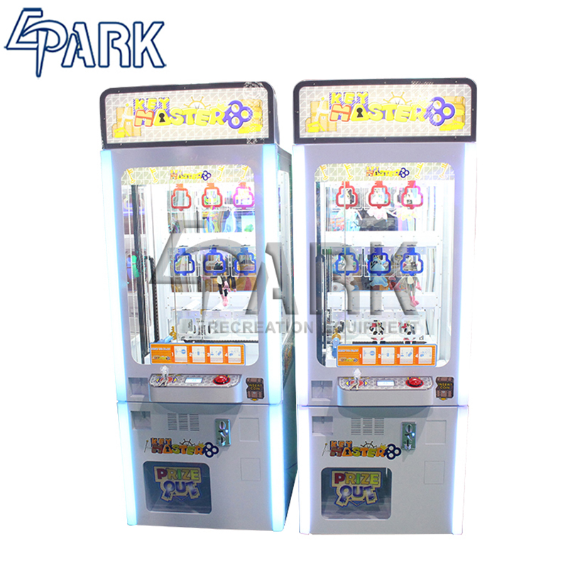 Indoor amusement Mini Golden Key Machine Key master (9 Lots) Prize game machine