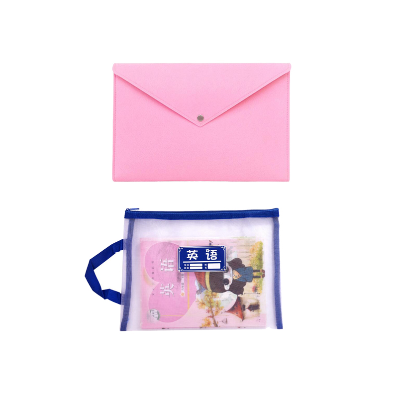 Original Factory A4 Felt Document Bag Business Accordion Folder File For Promotion