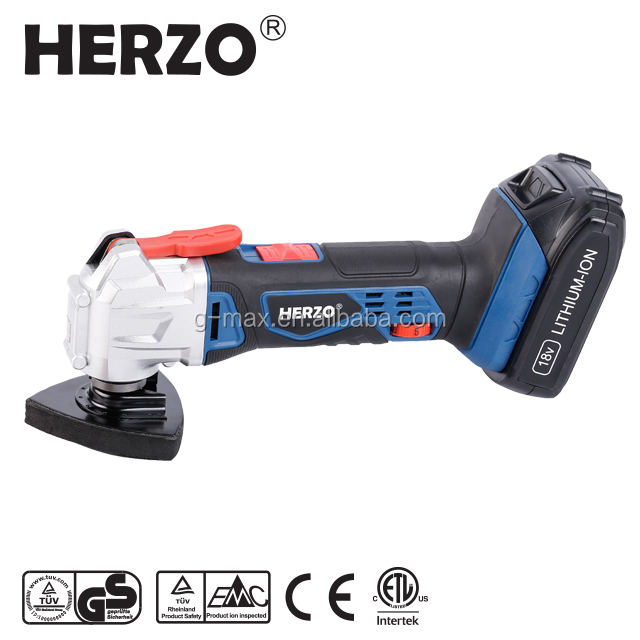 HERZO аккумуляторные инструменты 18 В литиевых Quick Release Колеблющихся Multi Tool