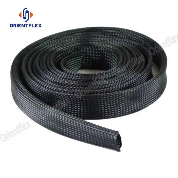 Chian supplier high permanfance braided sleeving nylon protective hose sleeve