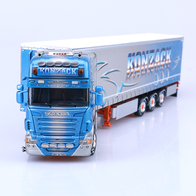 Модель грузовика scania модель 1 24 металлический автомобиль высшего качества оптовая продажа