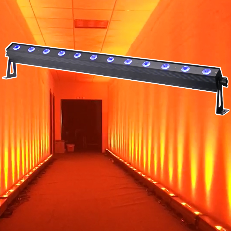 Светодиодный настенный светильник Marslite dmx с 12*3 Вт RGB, светодиодный светильник для диджея