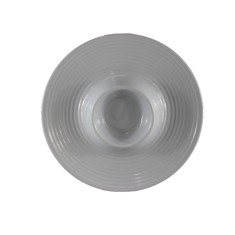 13 "белый меламин чип и dip Plate, пластиковые закуски блюда