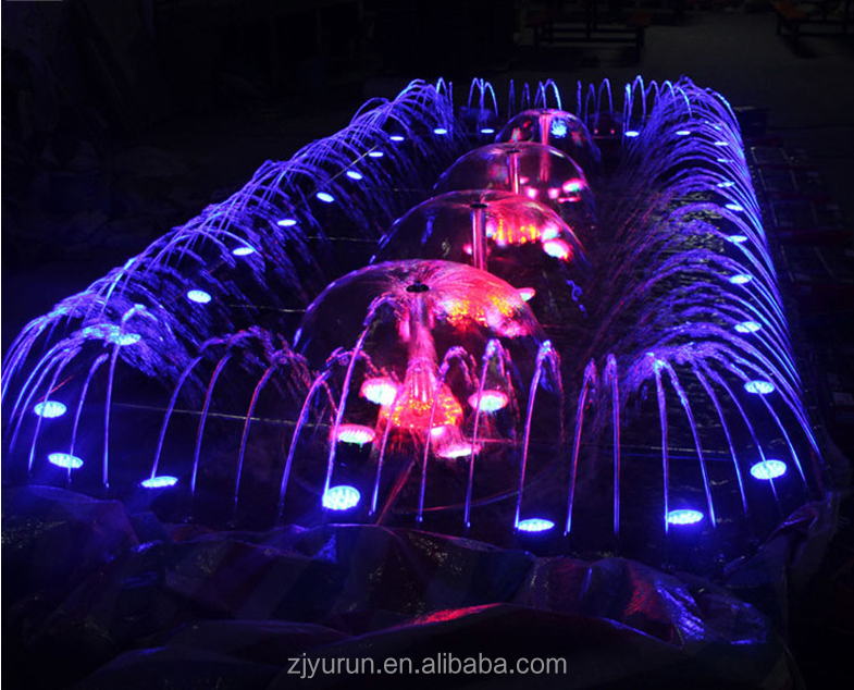 LED Изменение цвета декоративные маленькие Танцы фонтан