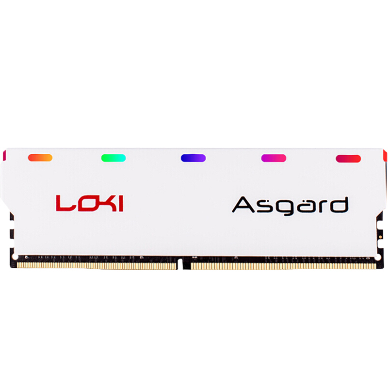 Asgard RGB LED 16GB(8GB * 2 )3000MHZ цветное освещение Memoria Cool Heatsink RAM DDR4