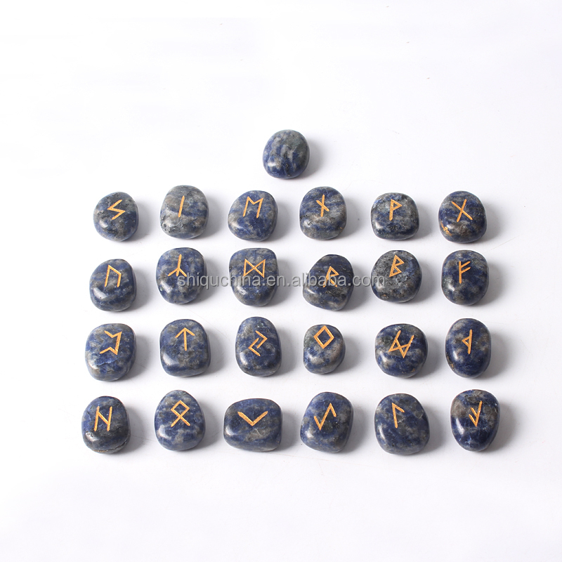 A Futhark runes 2016 lapis гравировка лечения гадания камень 25 шт. в наборе