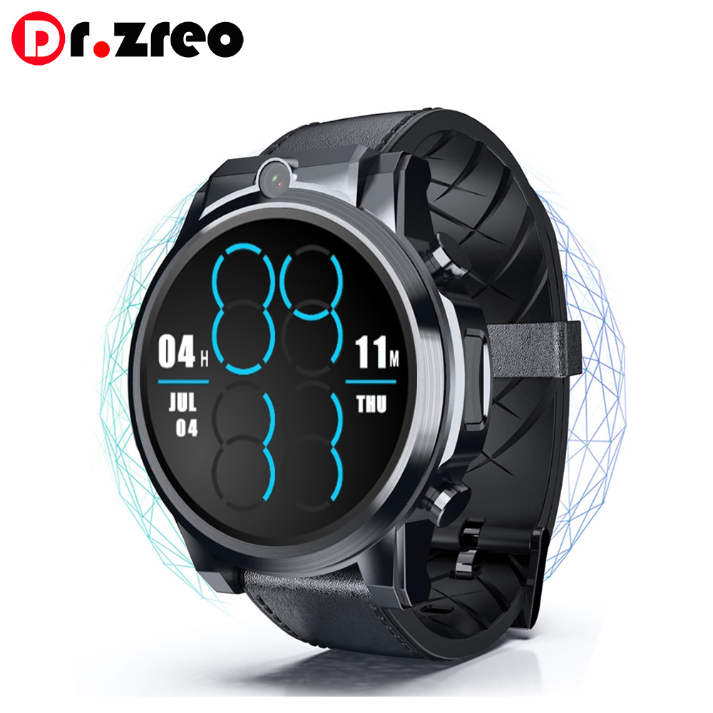 Высококачественные Смарт-часы 4G, 2019 с 1,6 "IPS сенсорным экраном, Janus LTE, Android Phone Watch, поддержка видеозвонков и сообщений