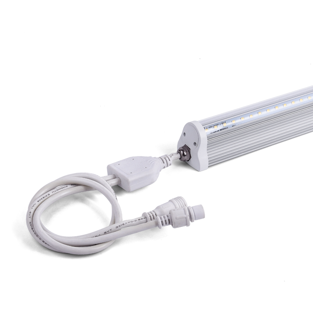 270 градусов большой угол луча V Форма T8 LED кулер свет linkable линейный свет для холодильника 3000k 4000k 5000k 6000k