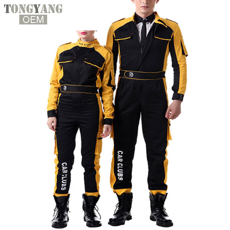 TONGYANG Work Clothing Men Women Working Coveralls Auto Repair Car Beauty Workers Uniforms High Quality Unisex Overalls