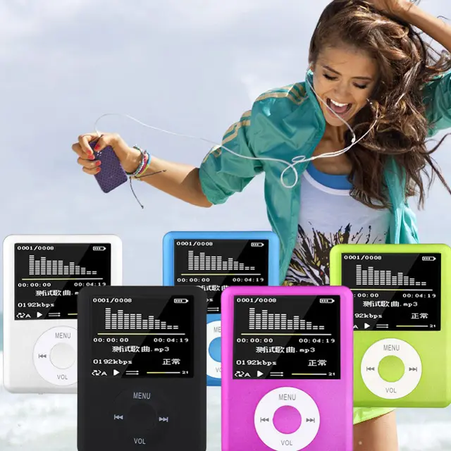 Новый дизайн с TF слот для карт 1,8 дюймов TFT экран Mp3 Mp4 плеер Поддержка рекордер fm-радио электронная книга и календарь