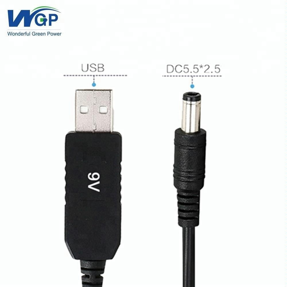5 В до 9 повышающий трансформатор usb к dc booster кабель dc конвертер для аудио устройств