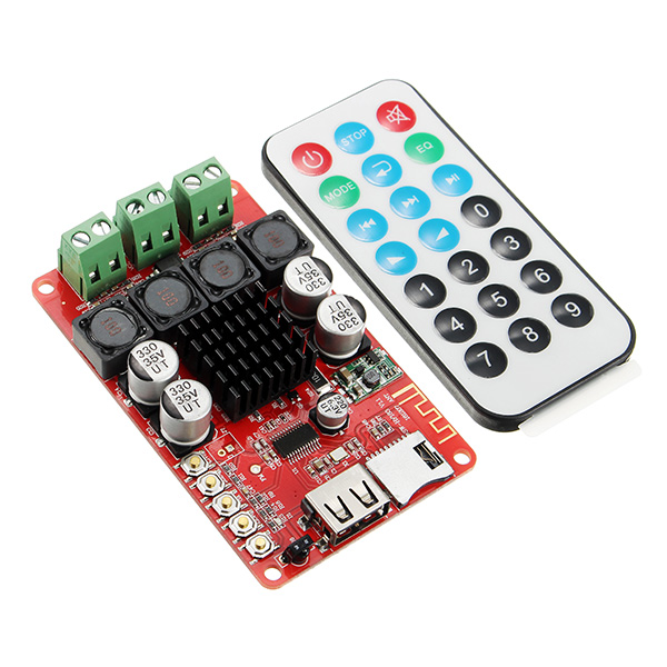 TPA3116 Bluetooth 4,0 двухканальный 2x50 Вт стерео аудио приемник плата усилителя мощности