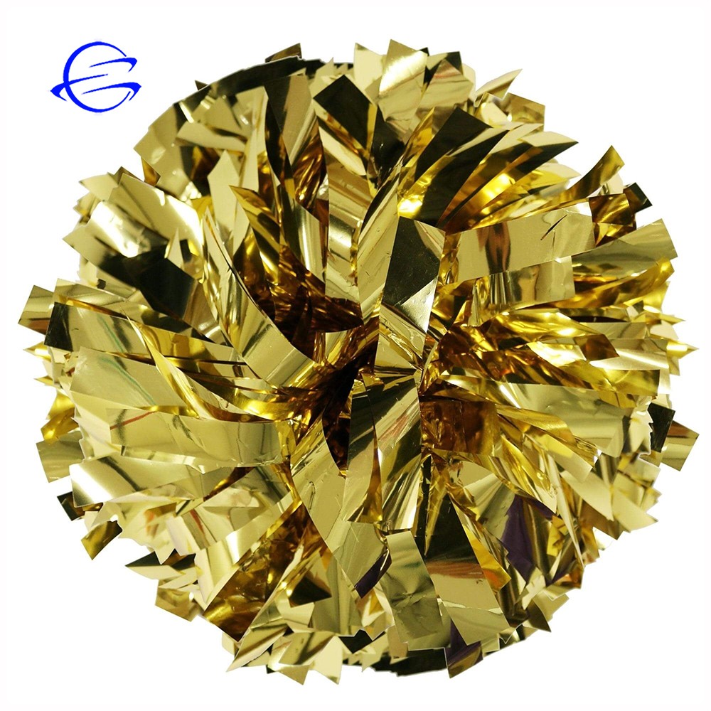 Аксессуары для баскетбольных игр Cheer Accessories, металлические помпоны для чирлидинга, оптовая продажа, в наличии, низкая цена