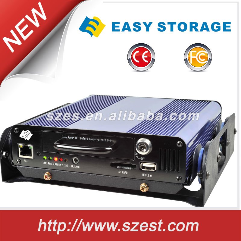 4-канальные HDD автомобильные видеорегистраторы(Car Mobile DVR) для системы транспортного видеонаблюдения с поддержкой Wifi, GPS