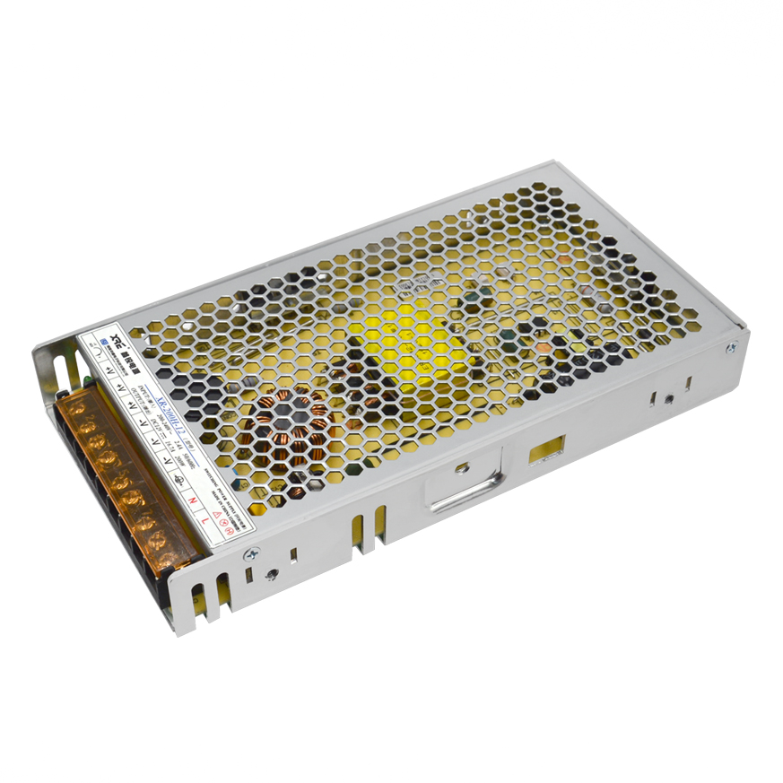 XR-H серии новый тонкий Крытый 30 мм Толщина DC 12 В 16.7A smpсветодио дный LED Питание 200 Вт