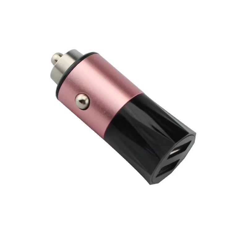 2020 металлический молоток безопасности 5V 3.1A двойной Универсальный мини-usb автомобильное зарядное устройство