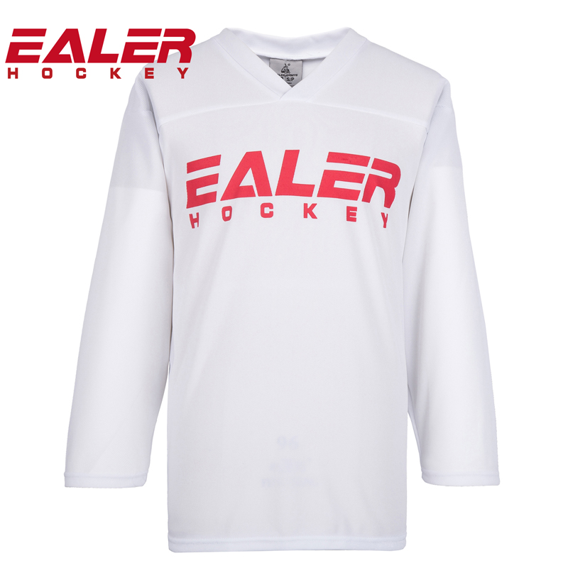 Wholesale uniform logo white ice hockey jersey spot goods with socks