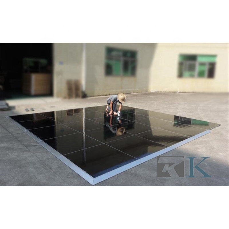 Weddings use dance floor covering portable aluminium stage wooden dance floor