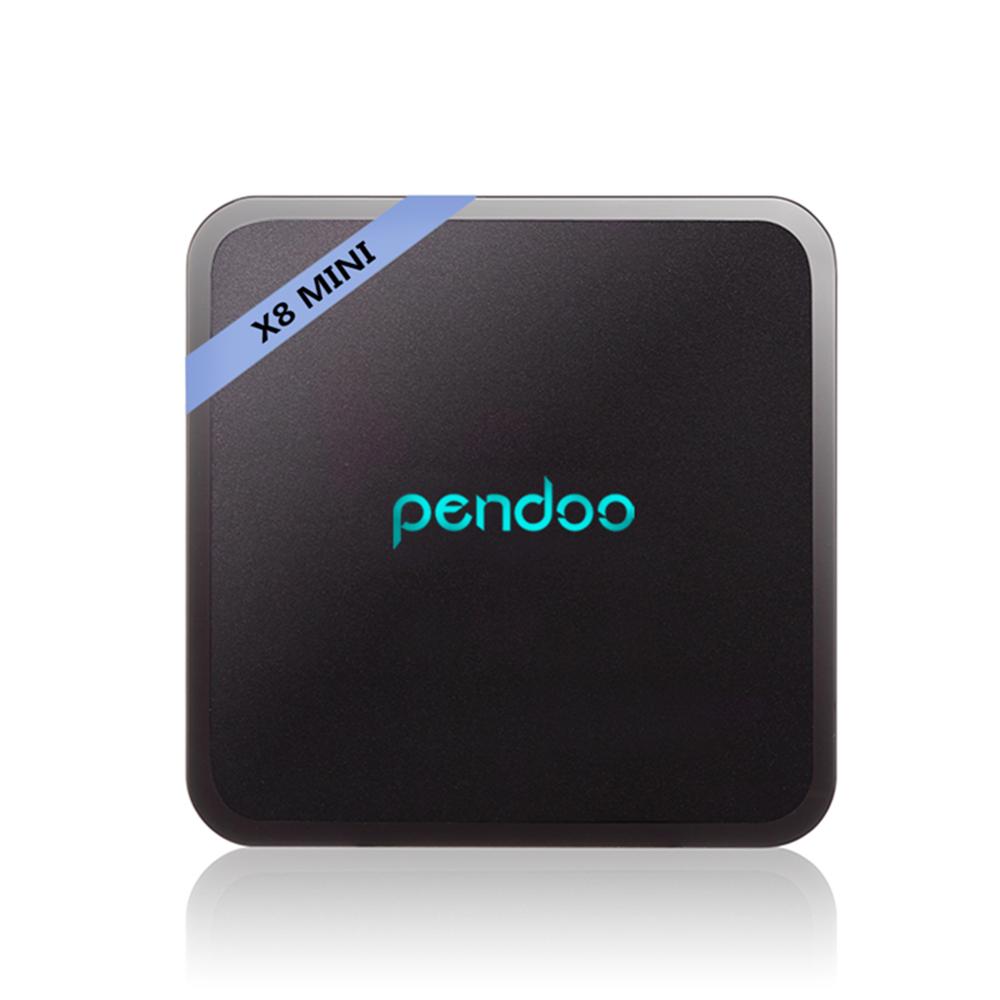 Pendoo X8 мини S905W 1G8G/2G16G Отт 4k WiFi ТВ коробка пульт дистанционного мой ТВ коробка