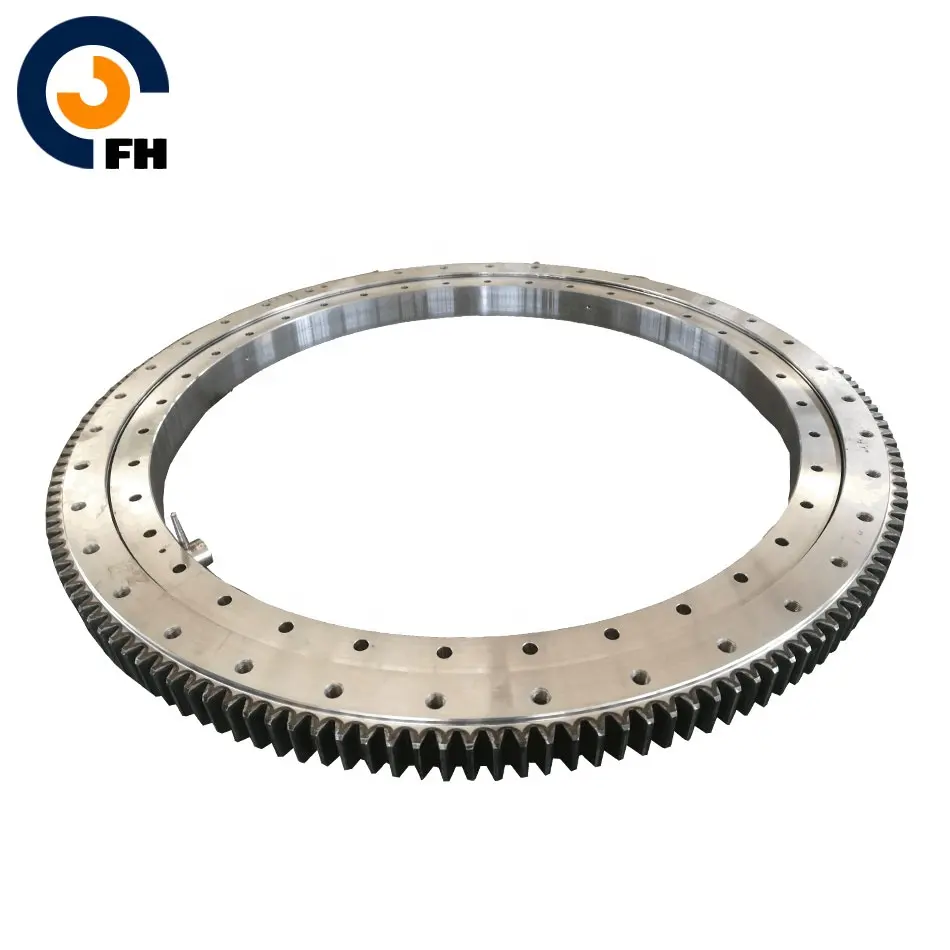 Excavator Cross roller slewing turntable bearing for rotating machinery