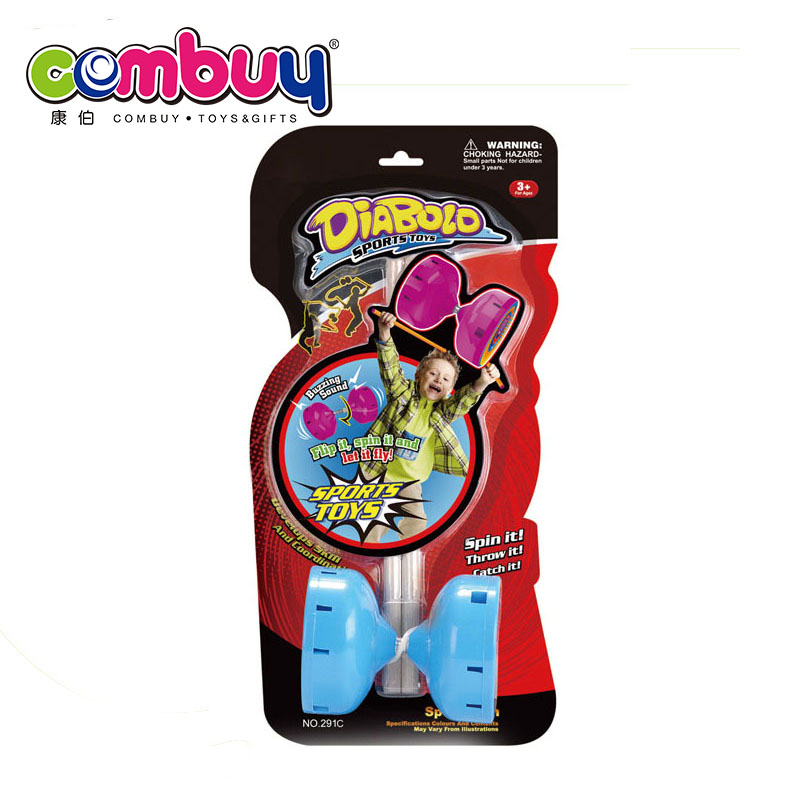 Оптовая продажа 16 звуковых детских уличных игрушек набор diabolo yoyo