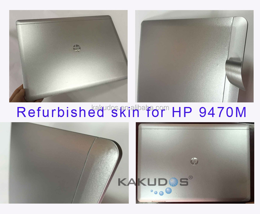 Refurbished used laptop skin sticker for EliteBook Folio 9470m
