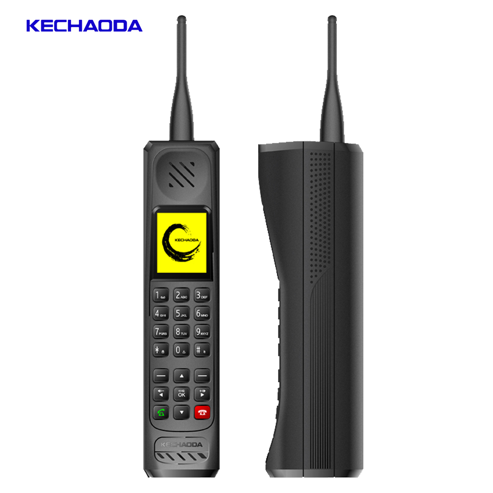 KECHAODA K888 классический 1,8 дюймовый громкий динамик с тройной картой внешний аккумулятор фонарик мобильный телефон
