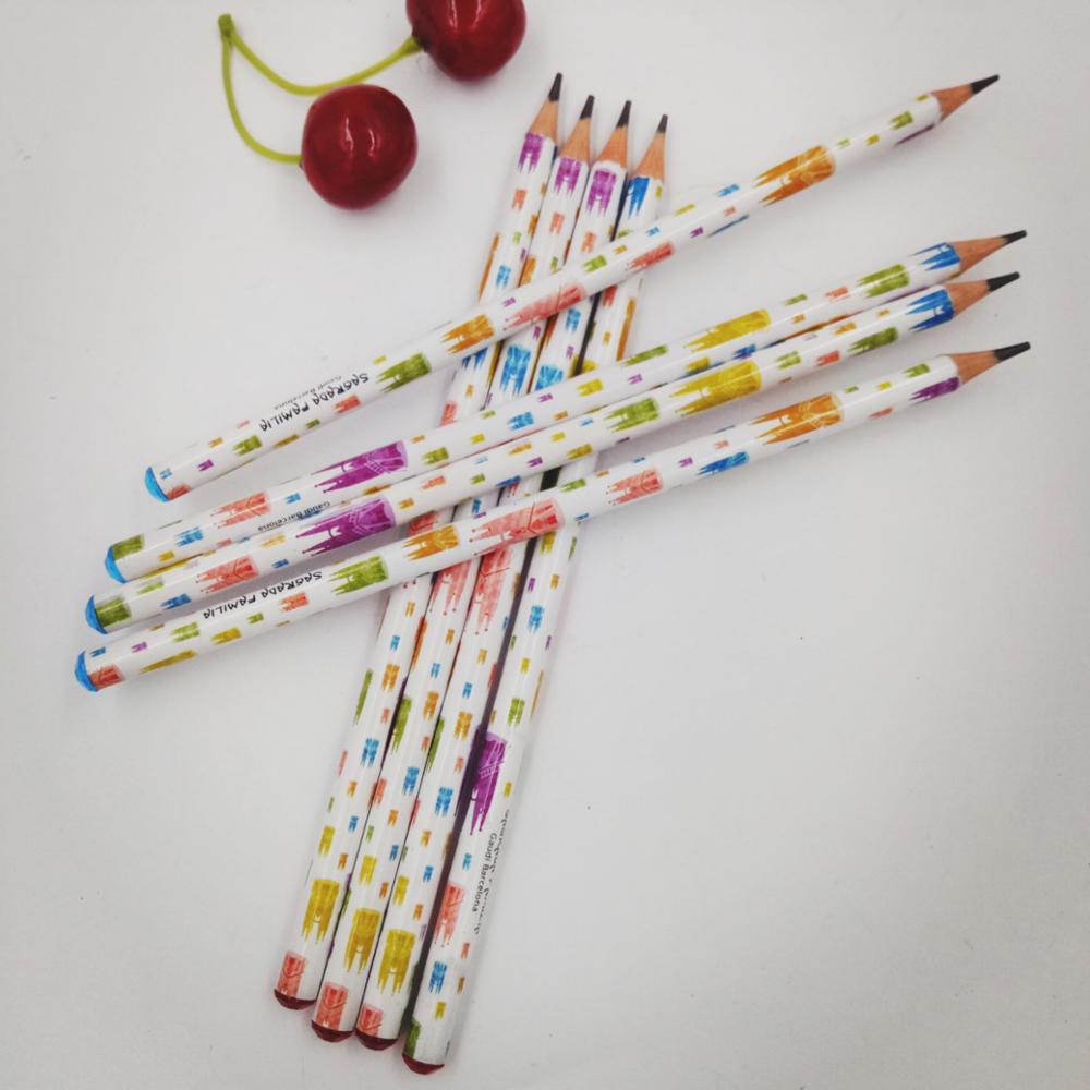 Recycled Plastic Pencil With Diamond Design