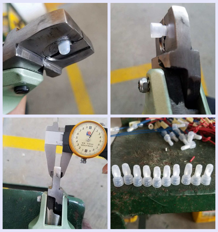 kx-c1 electric wire end cap with aluminum or copper tube