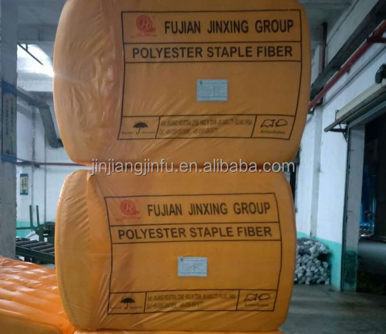 Высококачественное 100% натуральное Полиэфирное штапельное волокно PSF SD RW 1.2D * 32 мм для спиннинга
