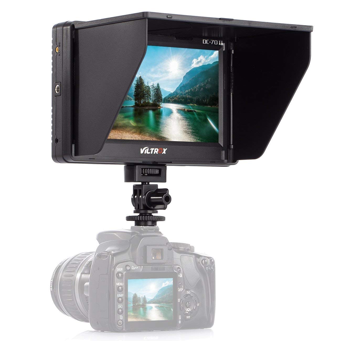 Видеомонитор VILTROX TFT DC-70 II LCD HD multi 4K для камеры dslr