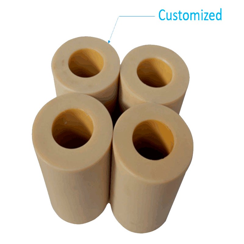 Custom cnc machining parts pom plastic nylon bushing