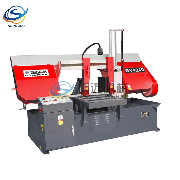 Hydraulic Metal cutting band saw machine GB4240