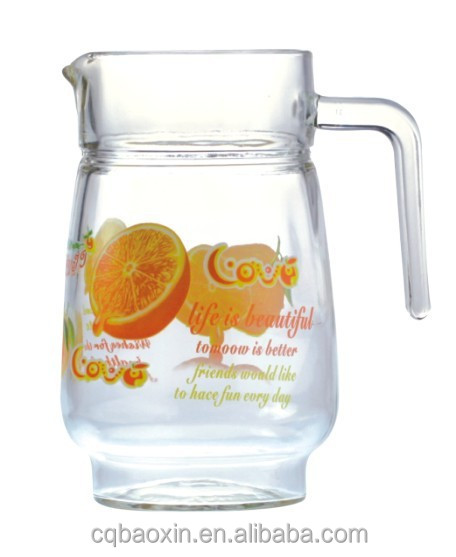 Houseware glasses high-end hot water glass pitcher1500ml(glass factory )