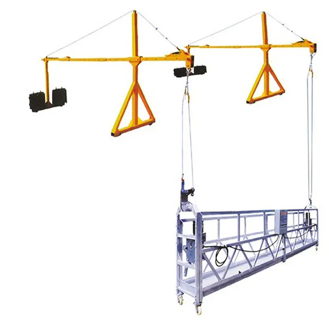High rise electric lift/ construction hanging basket/ suspended scaffolding
