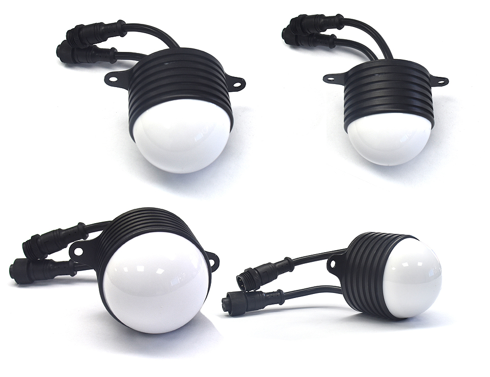 Artnet DMX512 точечный водонепроницаемый IP65 пиксельный Светодиодный точечный светильник для наружного строительства пикселей