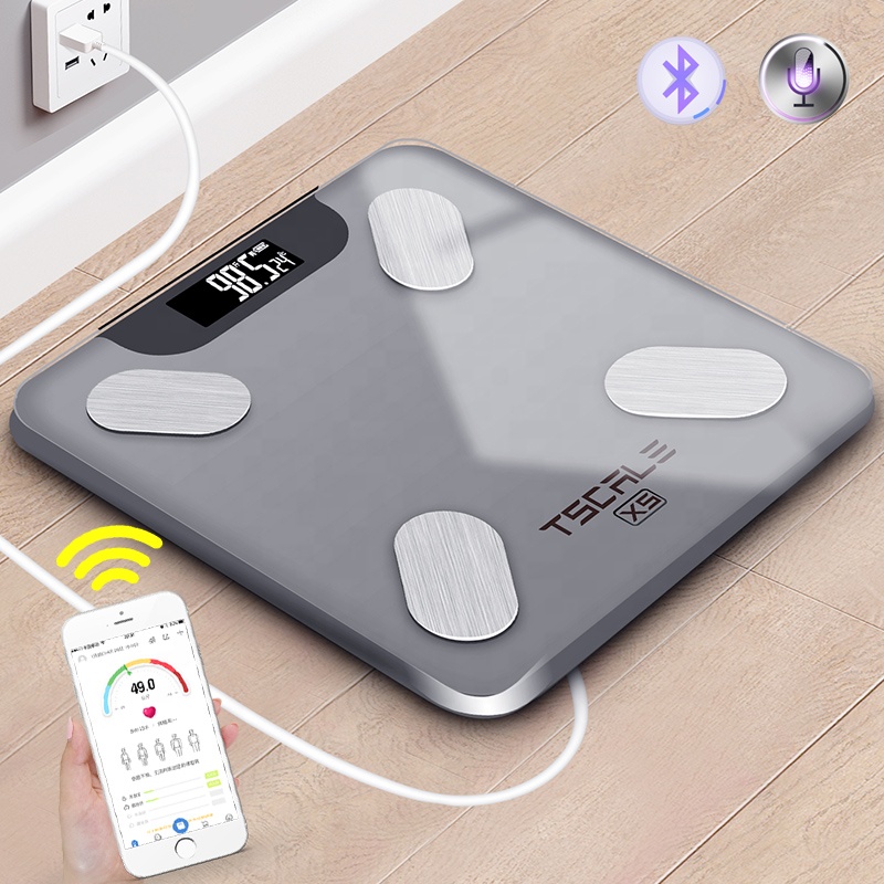 Рекламный Мини цифровой шкалой, Bluetooth APP жира масштаба