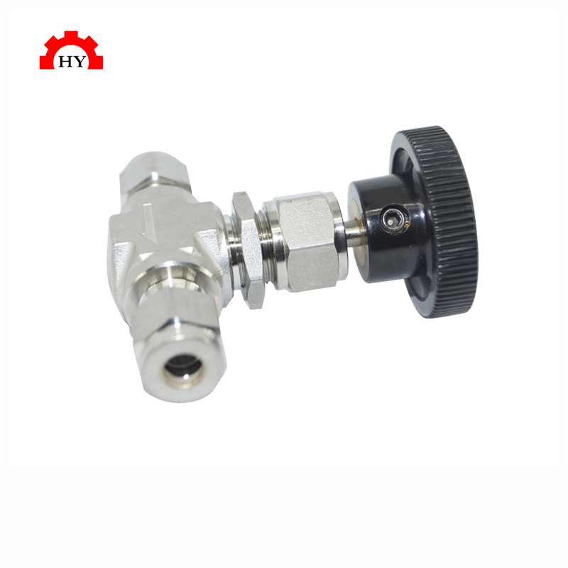 SS316 high pressure 3000psi stainless steel gas needle valve